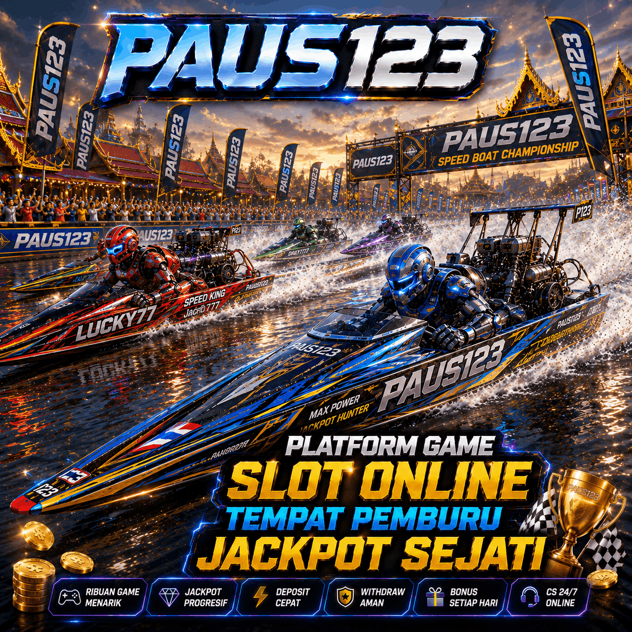 PAUS123  Situs Online Terpercaya & Slot Server Malaysia 2026