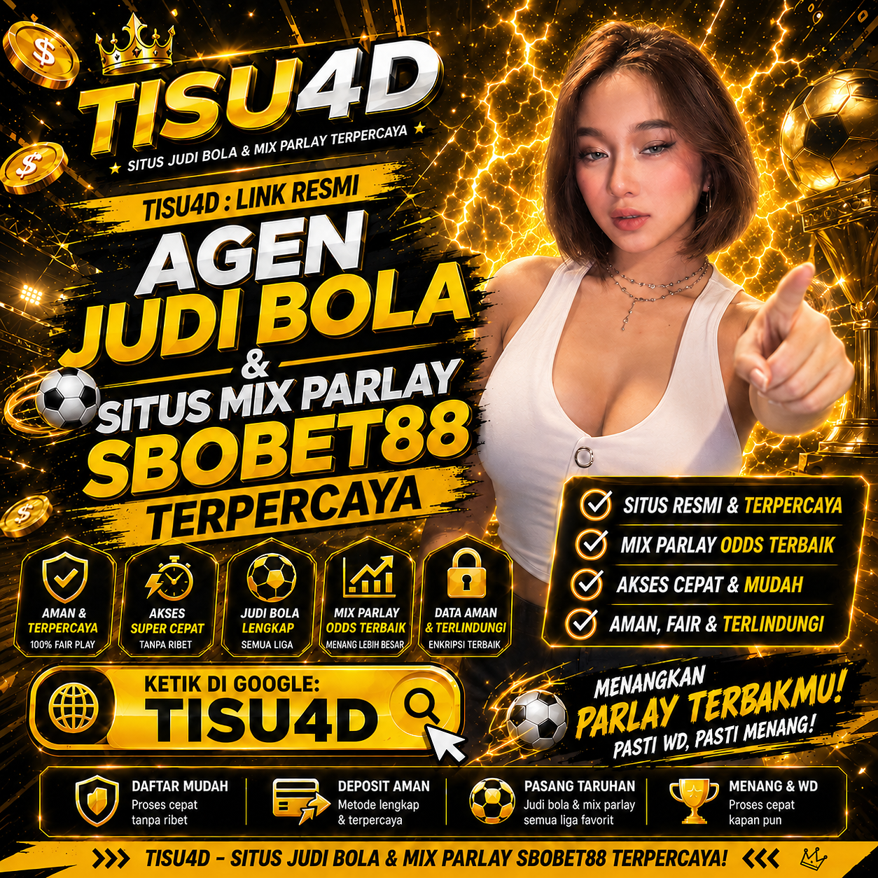 TISU4D  Situs Pusat Game Slot Gacor Hari Ini Gampang Jackpot Pasti Cuan